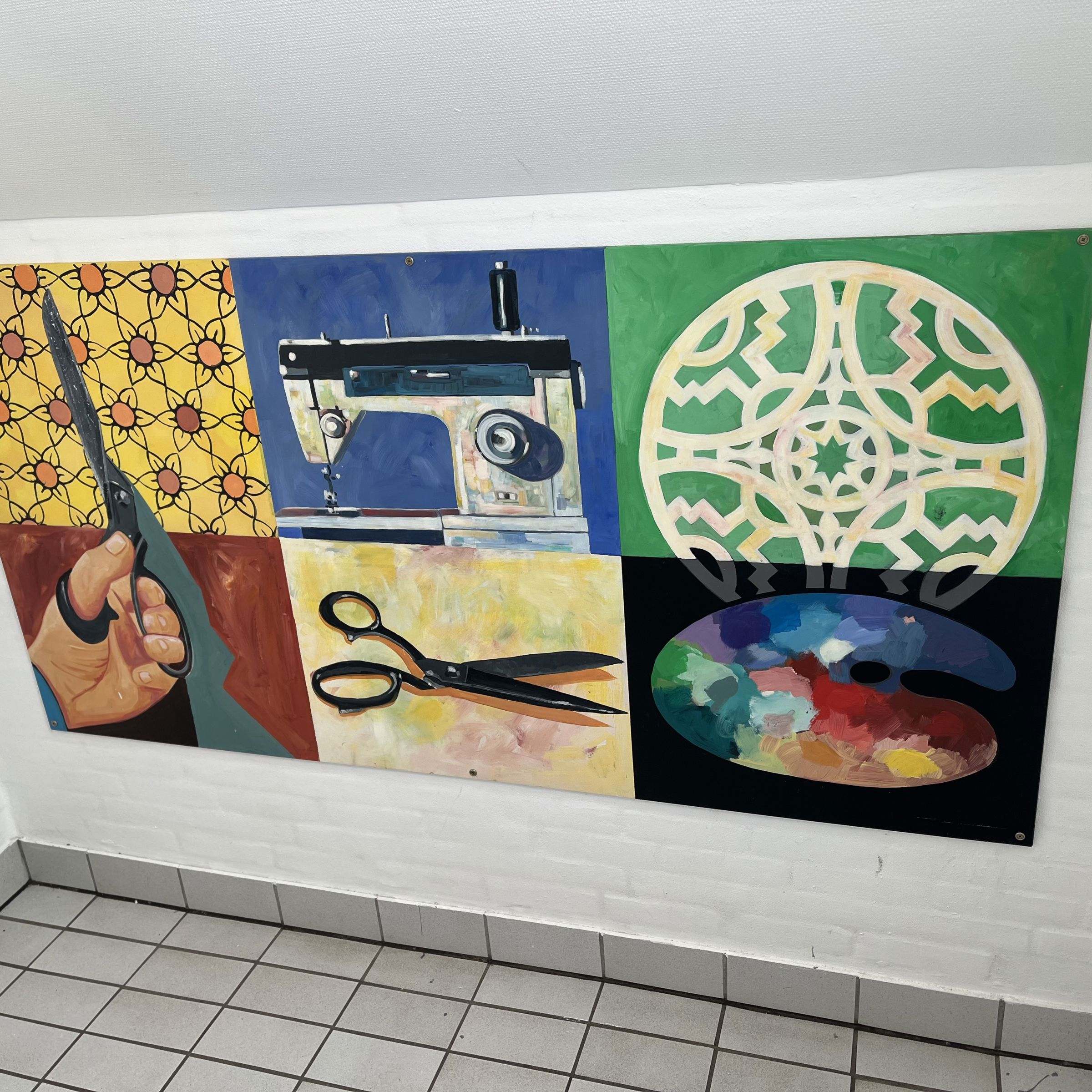 Kunst på væg
