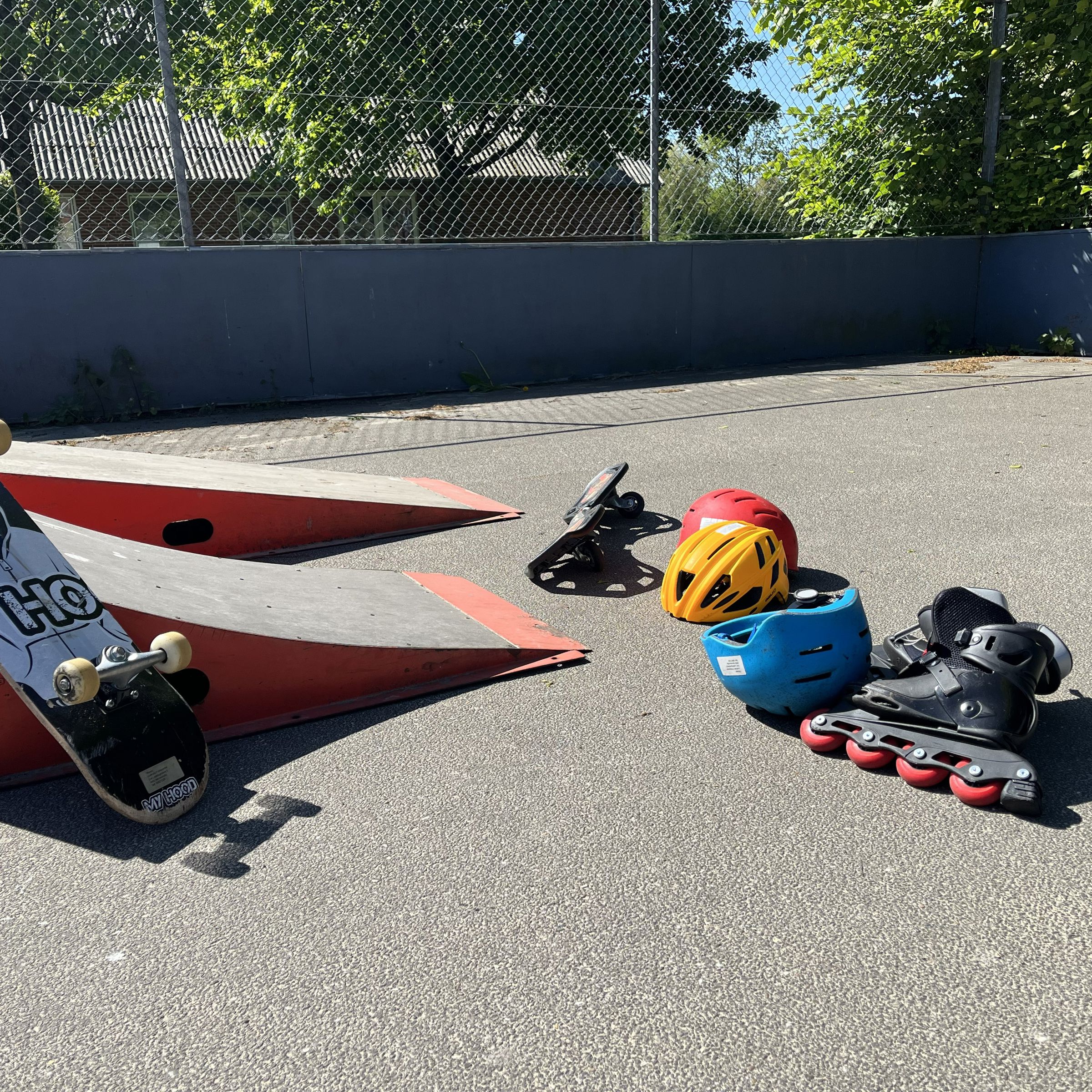 Skaterting Ved Rampe