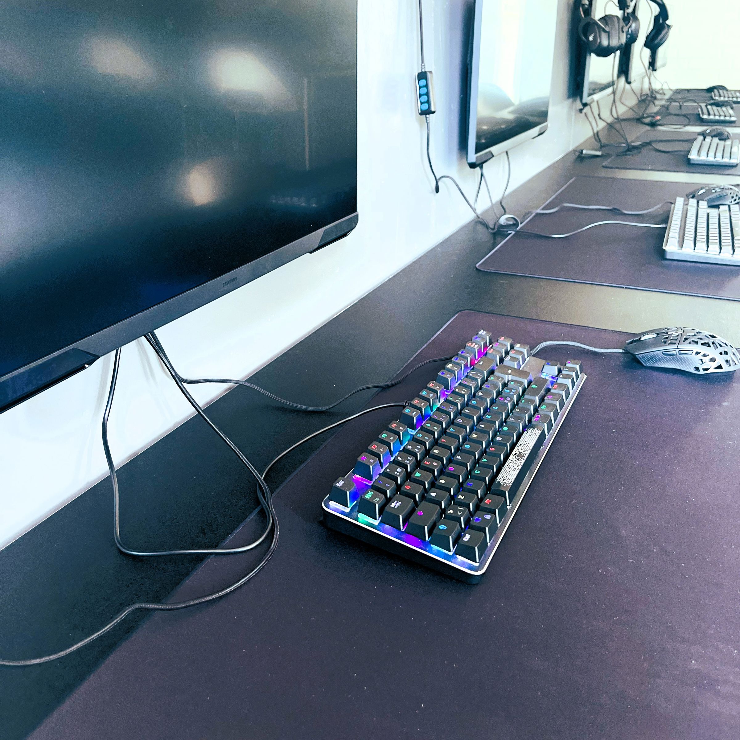 Tastatur med lys